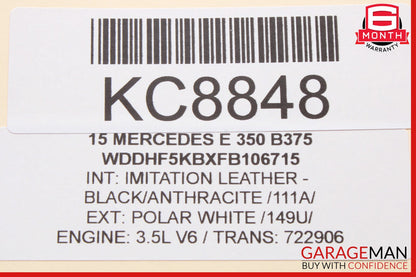 Mercedes W212 E350 GLK350 CLS550 Sirius Satellite Radio Receiver 2128706489 OEM