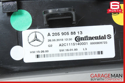 15-20 Mercedes W205 C300 C400 C350e A/C AC Heater Climate Control Switch OEM