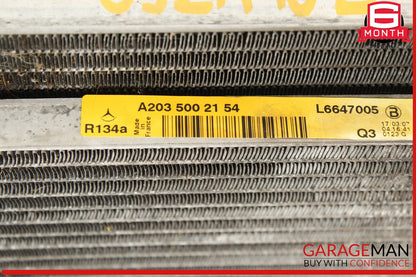 06-07 Mercedes W209 CLK350 C350 Engine Cooling Radiator AC A/C Condenser OEM