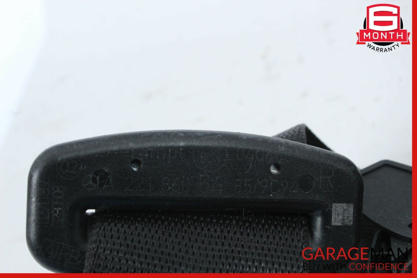 07-09 Mercedes W221 S450 S550 Front Right Seat Belt Seatbelt Retractor Black OEM