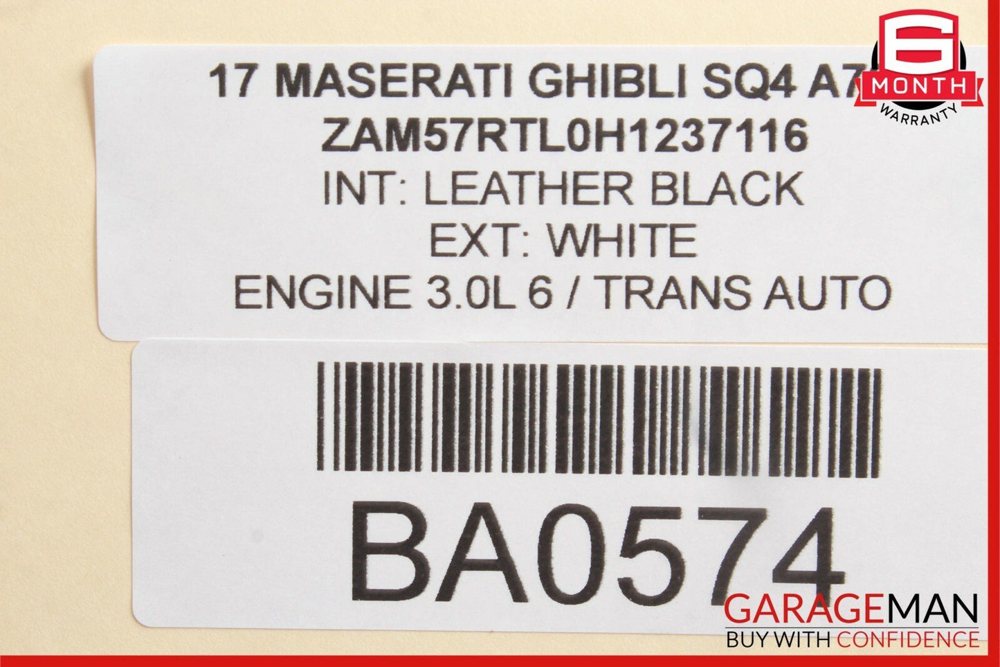 14-17 Maserati Ghibli Front Left Driver Side Lower Hood Release Lever Trim OEM