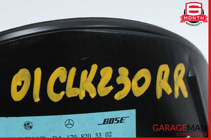 97-04 Mercedes R170 SLK230 Rear Right and Left Door Sound Speakers Set of 2 OEM