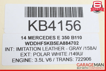 08-18 Mercedes E250 E350 SLK250 C250 Front Right Side Door Control Module Unit