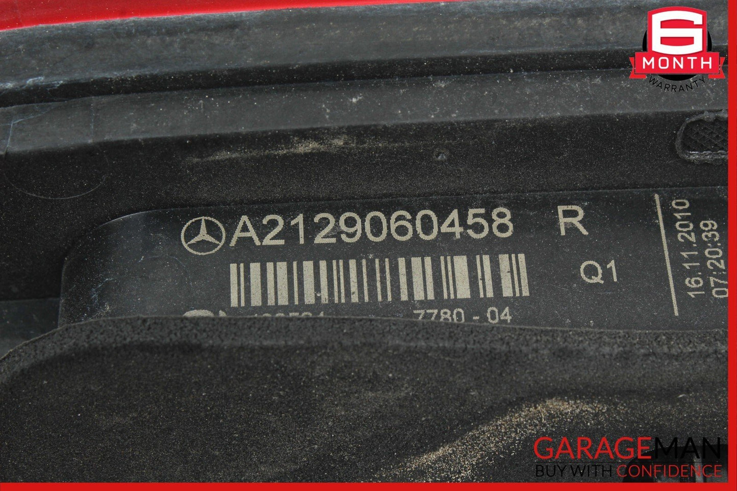 10-13 Mercedes W212 E350 E550 Sedan Inner Tail Light Lamp Rear Right Side OEM