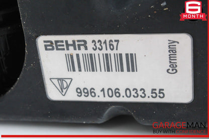 97-04 Porsche Carrera 911 996 Boxster 986 Left Radiator A/C Condenser Fan Assy