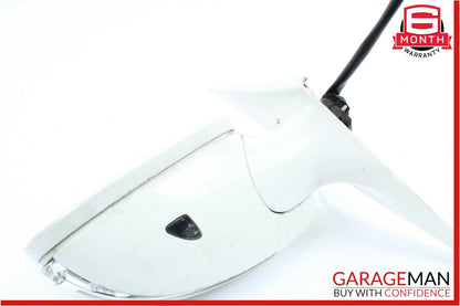 07-09 Mercedes W221 S550 S600 Front Left Side Mirror Door Rear View White OEM