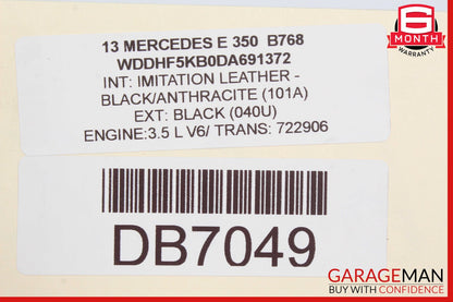 10-16 Mercedes W212 E350 Power Steering Rack and Pinion 2124603400 OEM