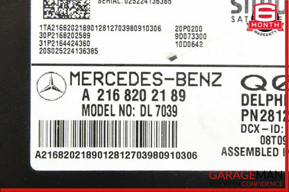 07-11 Mercedes S550 C350 Sirius Satellite Radio Receiver Module Unit OEM