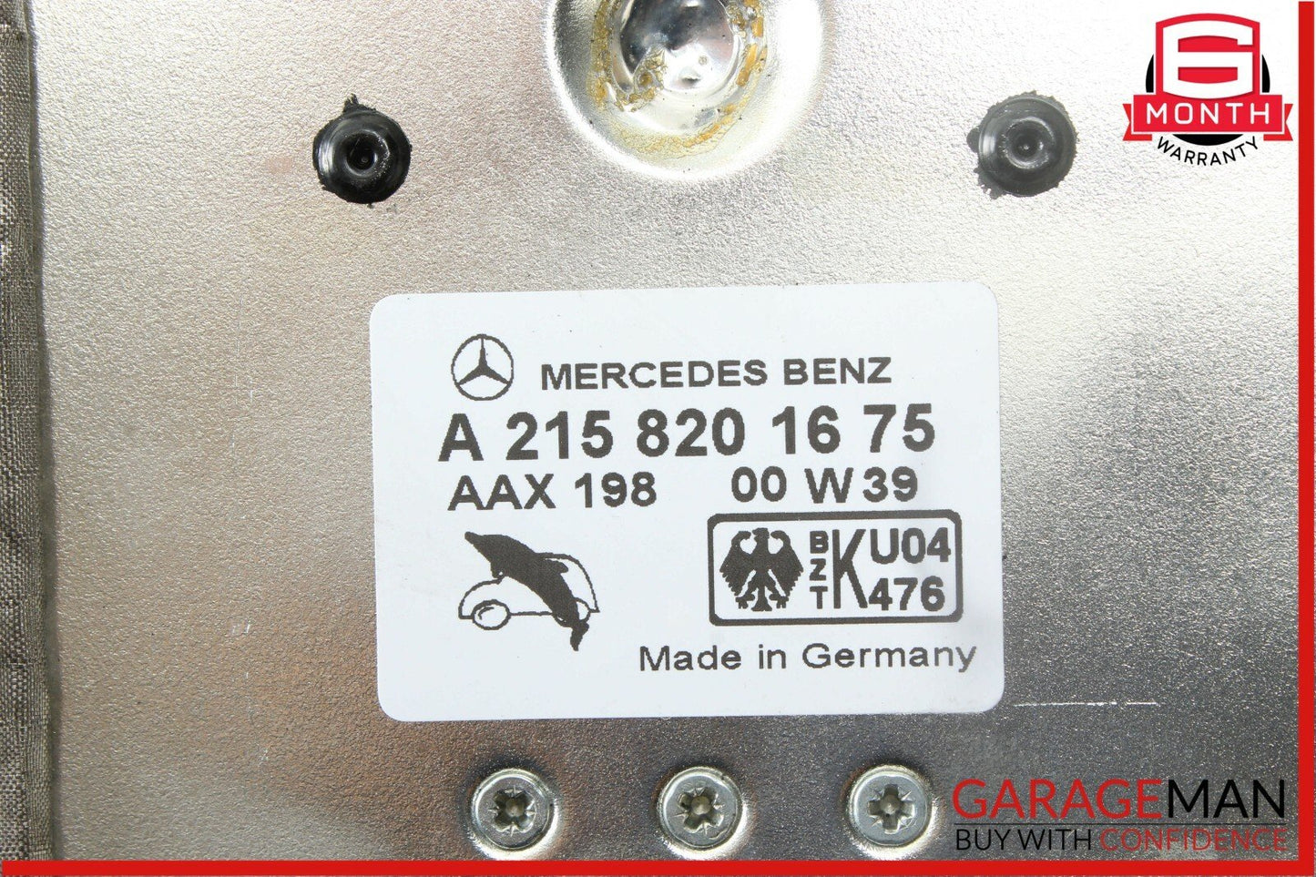 00-02 Mercedes W215 CL600 Rear Right Trunk Antenna Receiver Control Module OEM