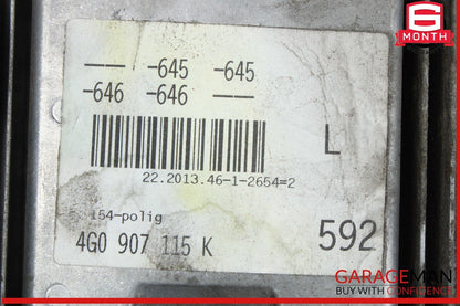 14-16 Audi A6 Engine Computer Control Module Unit ECU ECM 4G0907115K OEM