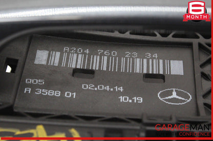 14-16 Mercedes W212 E350 Front Left Driver Side Exterior Door Handle Gray OEM