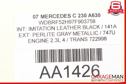 01-07 Mercedes W203 C230 C350 Front Left Driver Side Door Control Module Unit