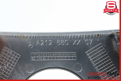10-13 Mercedes W212 E250 E350 E550 Center Console Switch Block Trim Cover Bezel