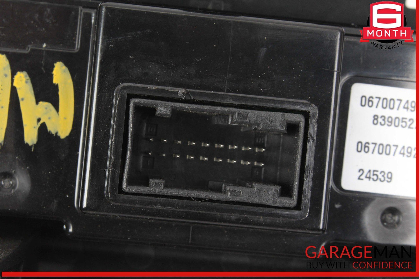 14-17 Maserati Ghibli Center HVAC Heater AC A/C Climate Control Switch Panel