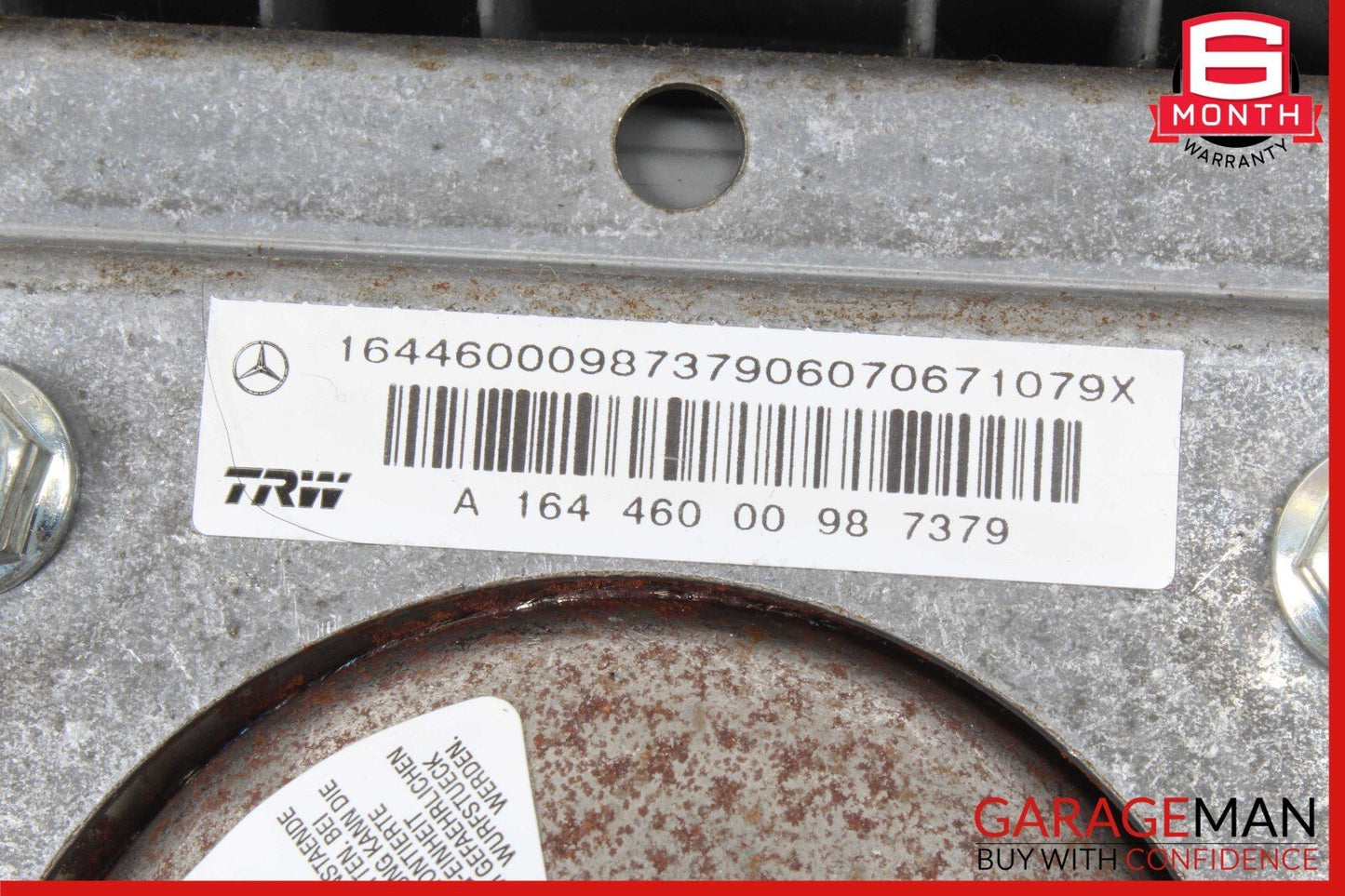 06-08 Mercedes W164 ML350 GL450 Driver Steering Wheel Airbag Air Bag OEM