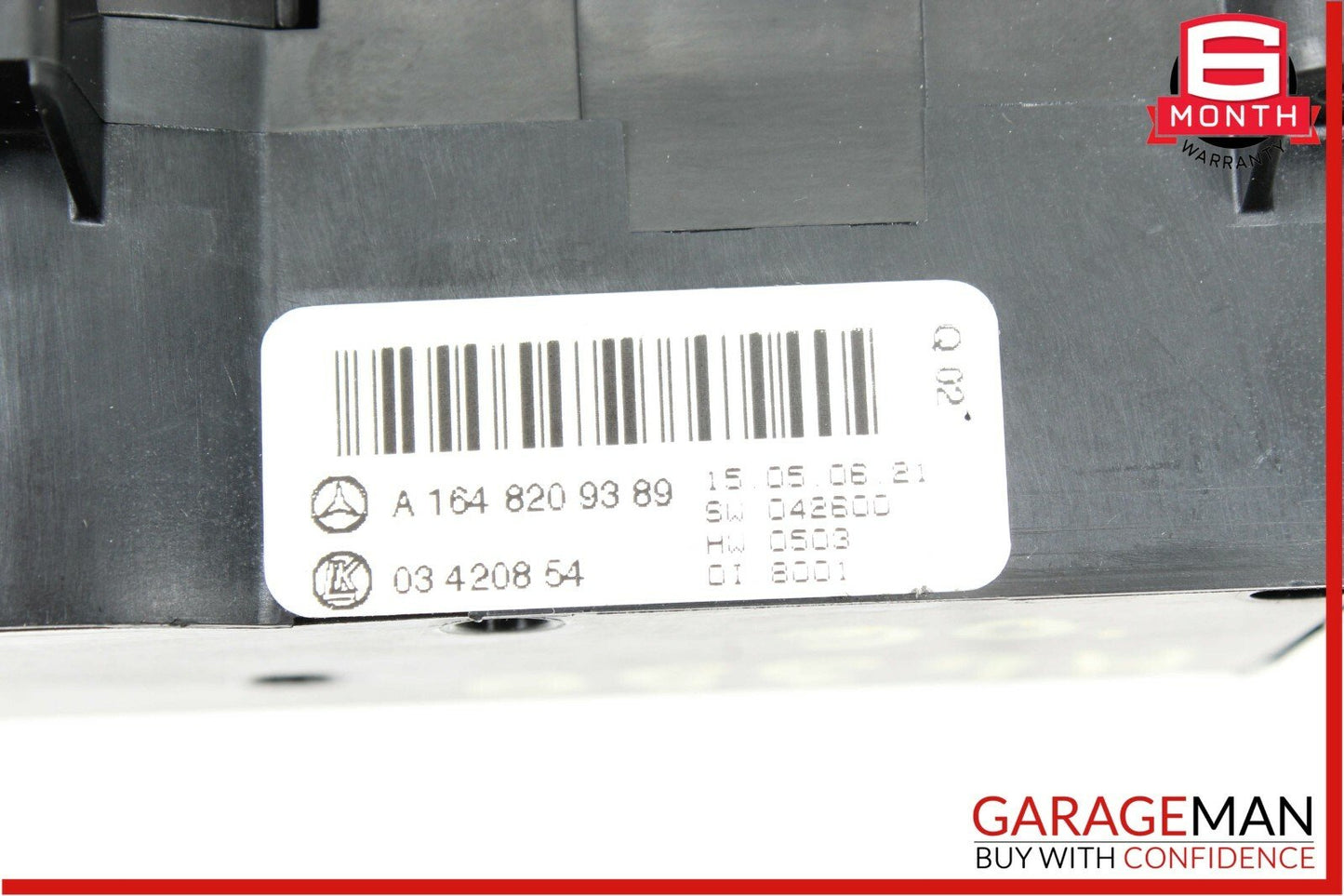 06-11 Mercedes W164 ML350 GL450 Rear AC A/C Heater Climate Control Switch OEM