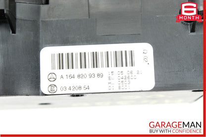 06-11 Mercedes W164 ML350 GL450 Rear AC A/C Heater Climate Control Switch OEM