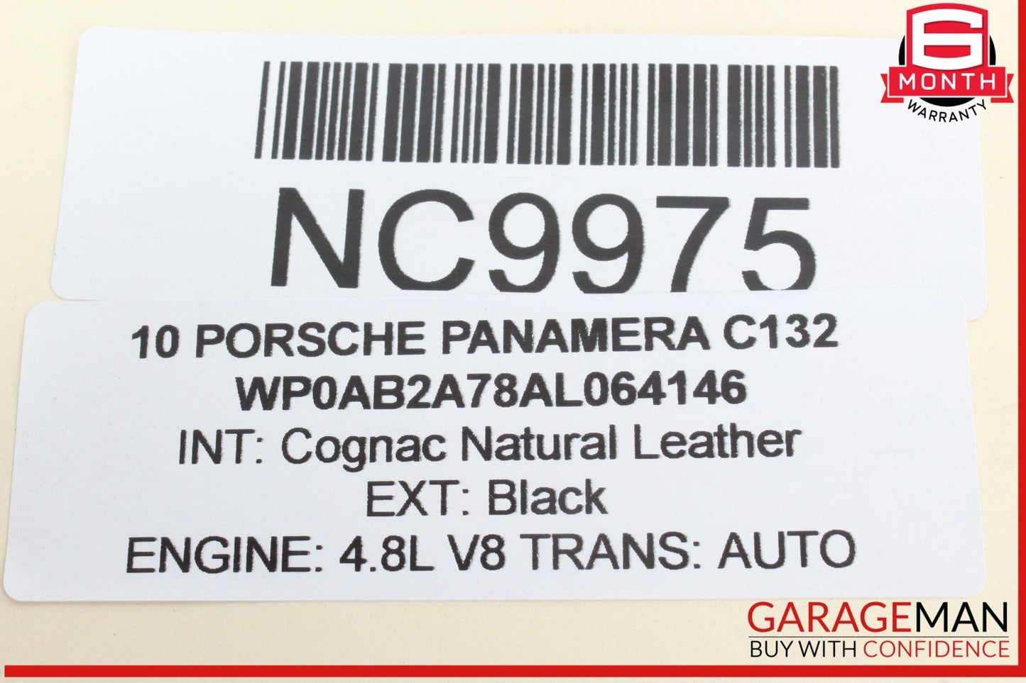10-16 Porsche Panamera 970 Rear Right / Left Upper Suspension Control Arm OEM