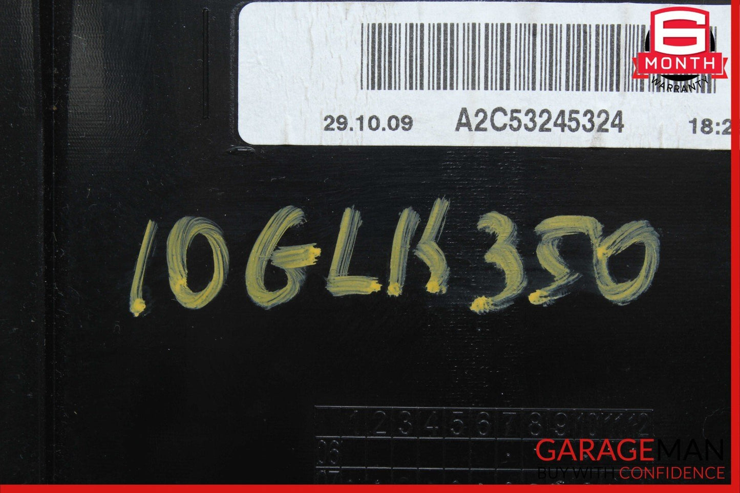 09-12 Mercedes X204 GLK350 Instrument Speedometer Cluster 2049003302 OEM