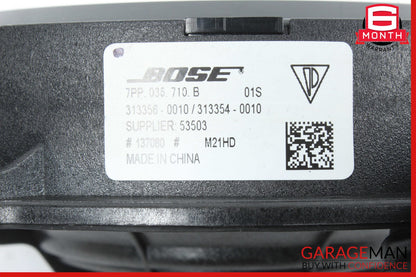 11-18 Porsche Cayenne 958 Rear Left / Right Side Door Audio Sound Speaker OEM