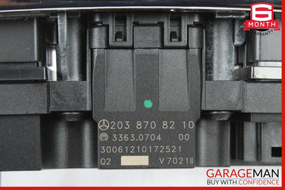 05-07 Mercedes W203 C230 C55 AMG Dash Hazard Light Switch Door Lock Control