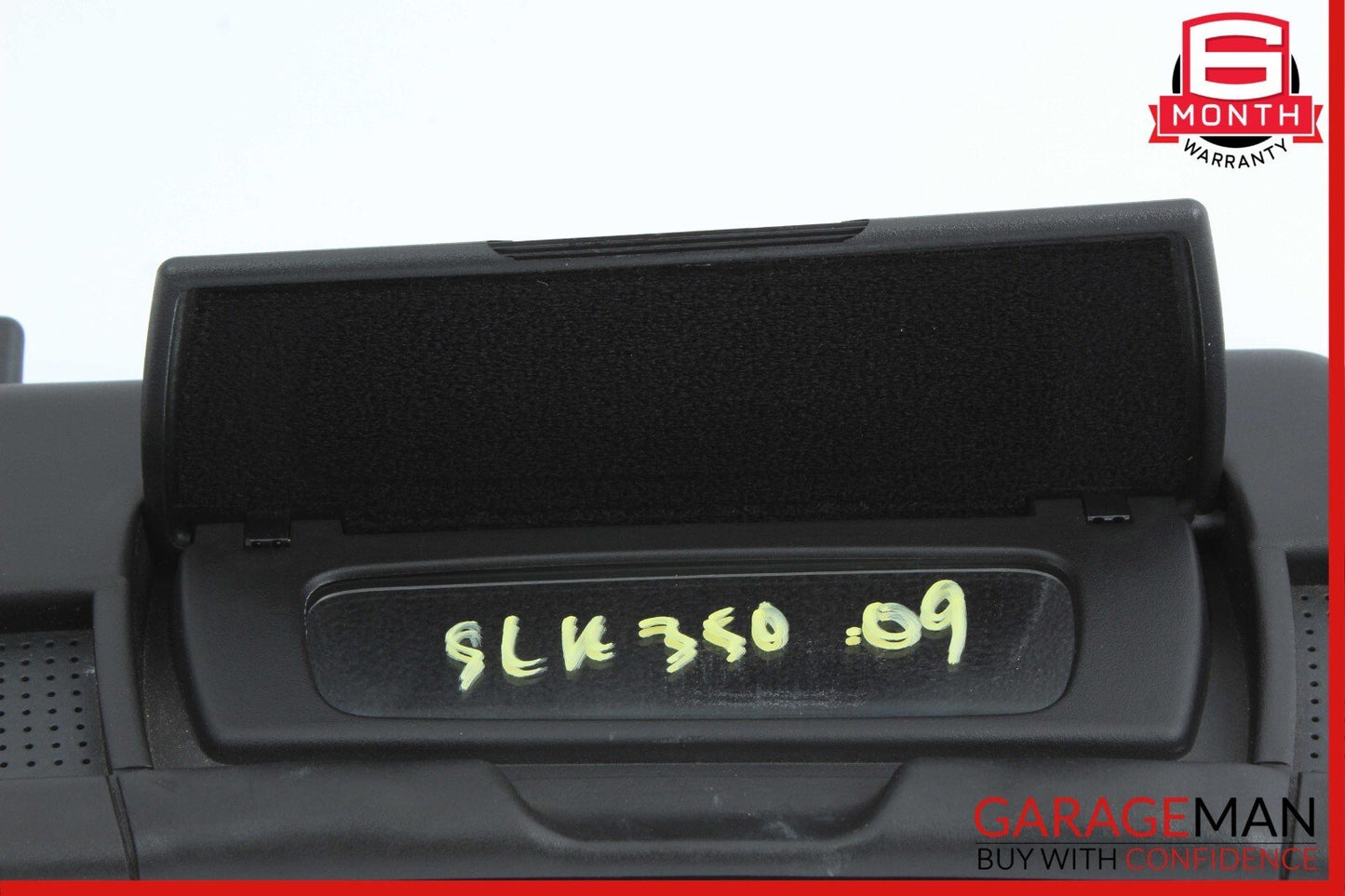 05-11 Mercedes R171 SLK350 Front Left Driver Sun Visor Sunvisor Shade Black OEM