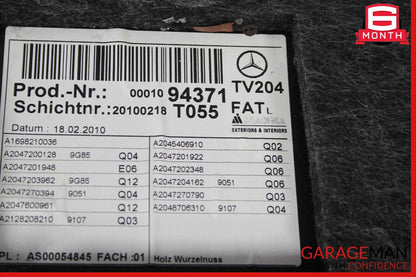 10-15 Mercedes X204 GLK350 GLK250 Front Left Interior Door Trim Panel Assembly