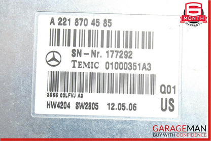 07-13 Mercedes W221 S550 CL550 Voice Language Communication Controller Module