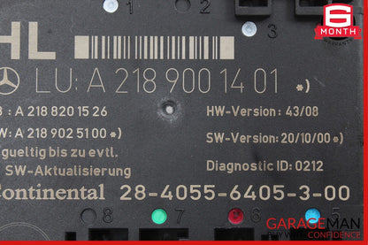 08-15 Mercedes W204 C250 Rear Left Driver Side Door Control Module Q1 OEM