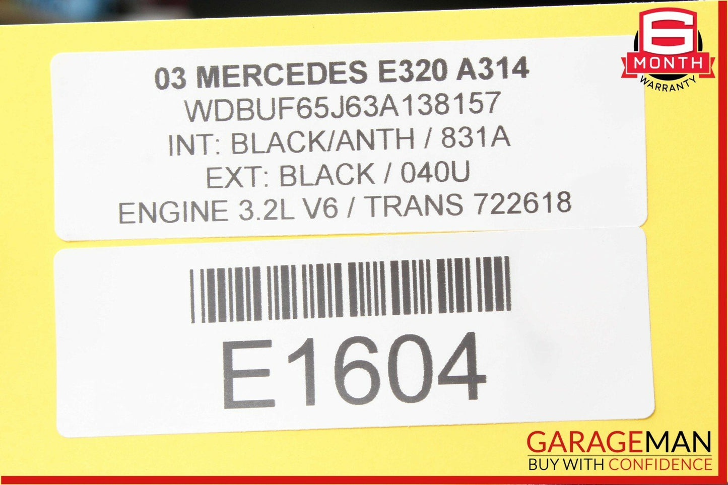 03-06 Mercedes W211 E320 E500 Communication Voice Control Module 2118203085 OEM