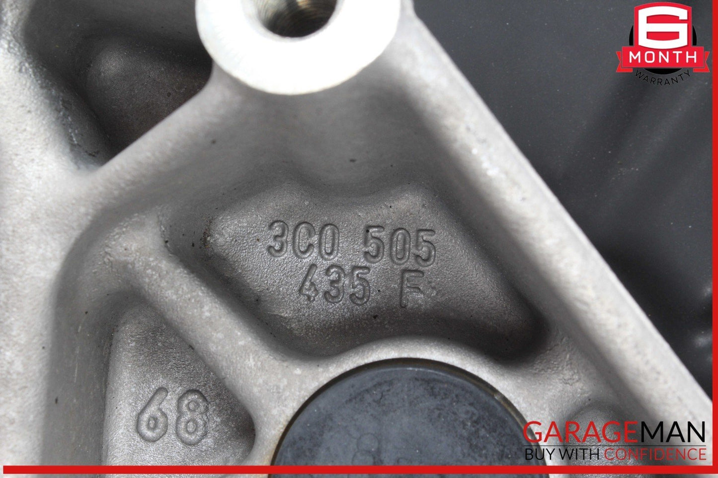 15-18 Audi Q3 Rear Left Side Spindle Knuckle Hub w/ Rotor Disc 3C0505435G OEM