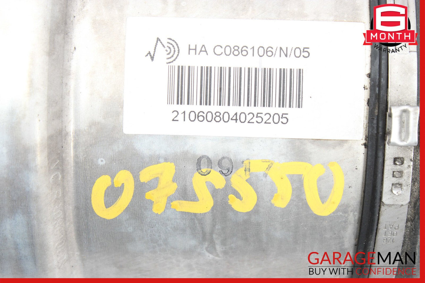 07-14 Mercedes W221 S550 S400 Rear Right Air Suspension Shock Strut Airmatic OEM