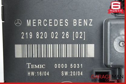 06-10 Mercedes W219 CLS500 Rear Left Door Computer Controller Module Unit