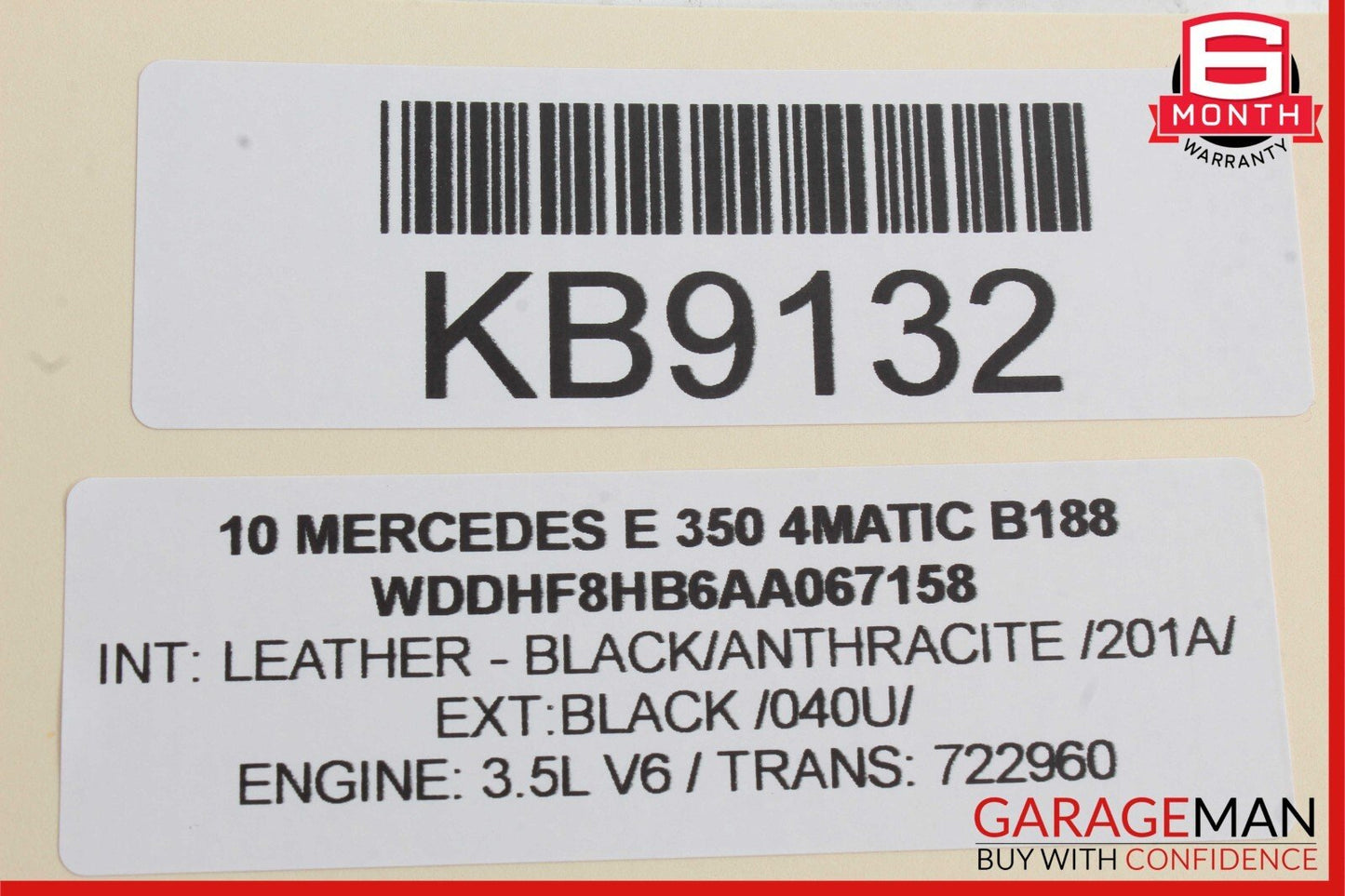 08-18 Mercedes W212 E350 4MATIC Front Left Side Door Control Module Unit OEM