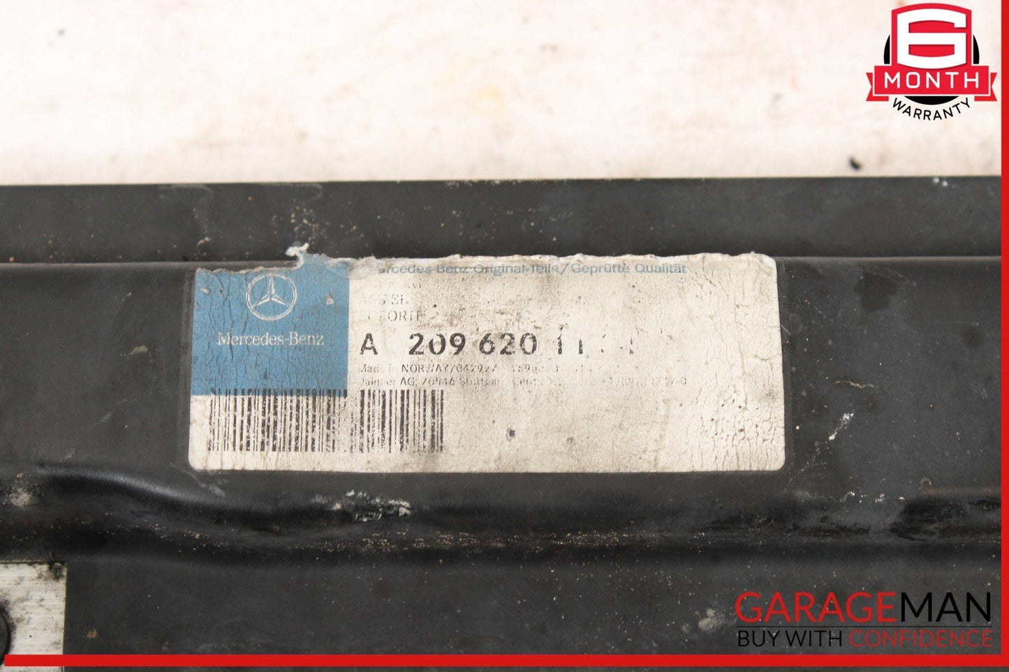 03-09 Mercedes W209 CLK350 Rear Bumper Reinforcement Impact Crash Bar Rebar OEM