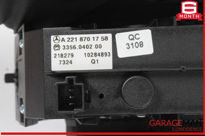 07-14 Mercedes W216 CL550 S600 Ride Height ESP Parking Sensor Control Switch OEM