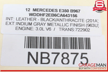 10-16 Mercedes W212 E350 ESP ABS Anti Lock Brake Pump 2124315712 OEM