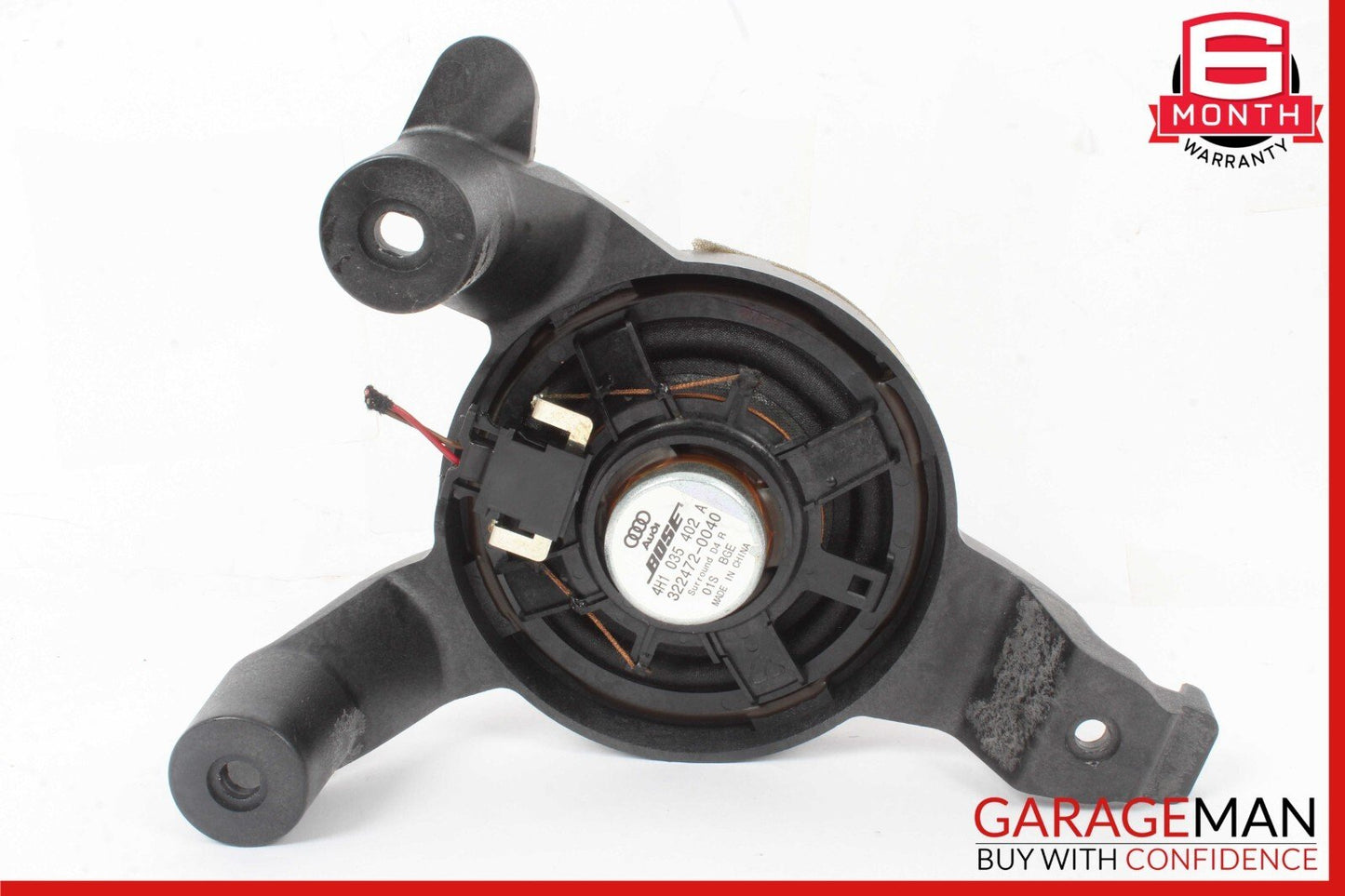 11-18 AUDI A8 QUATTRO REAR DECK LEFT / RIGHT SIDE SPEAKER BOSE SET OF 2 OEM