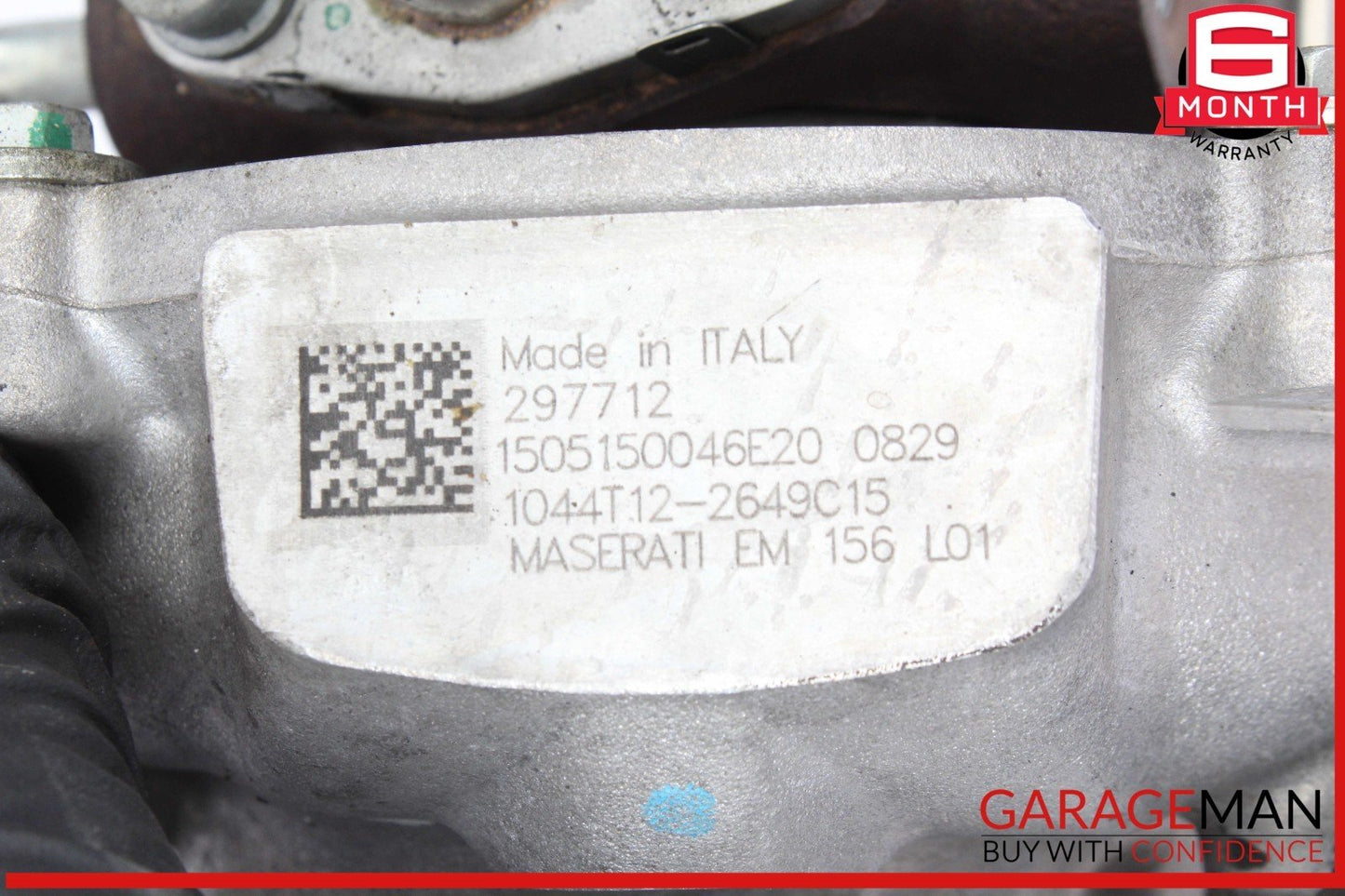 14-20 Maserati Ghibli Levante Left Turbocharger Turbo Charger Manifold OEM