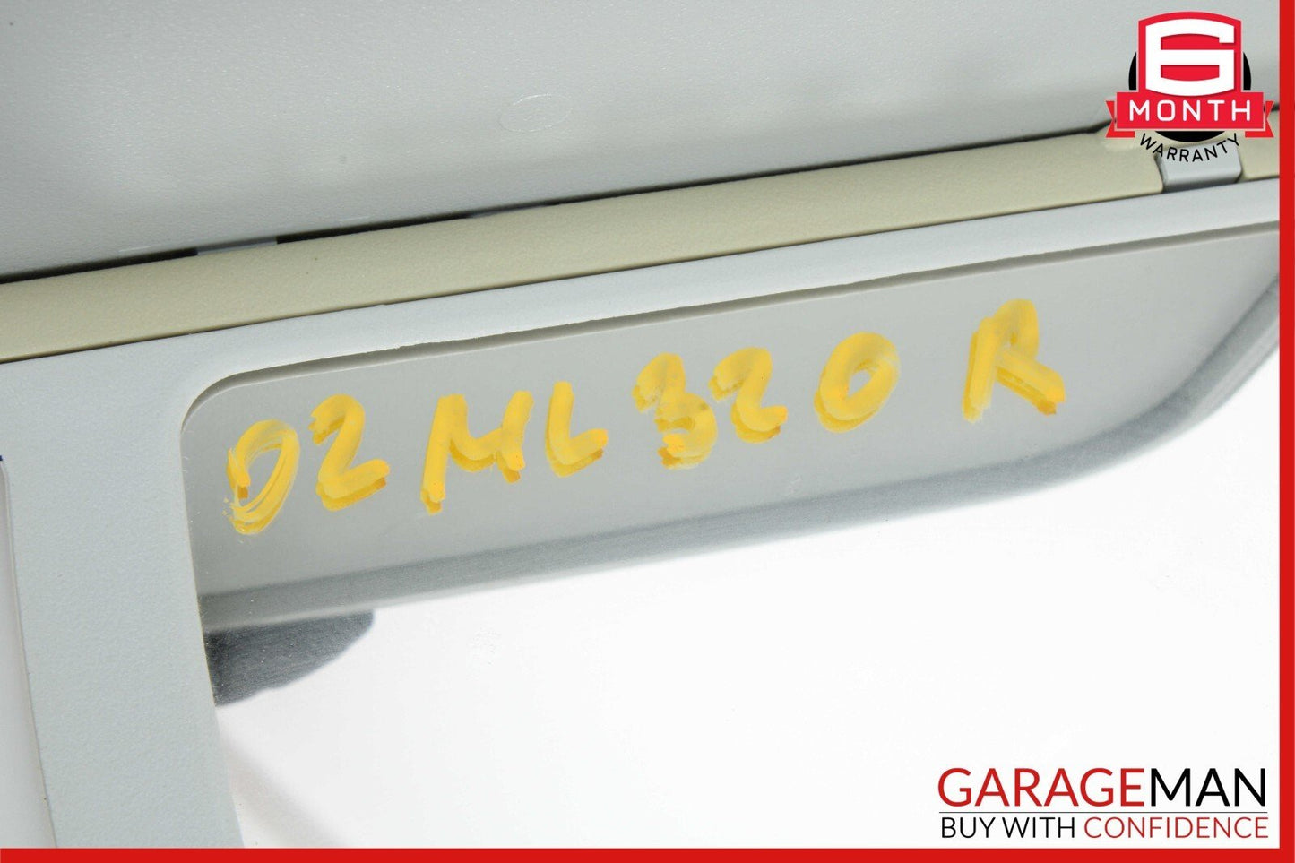 02-05 Mercedes W163 ML320 ML350 ML500 Sunvisor Shade Cover Front Right OEM