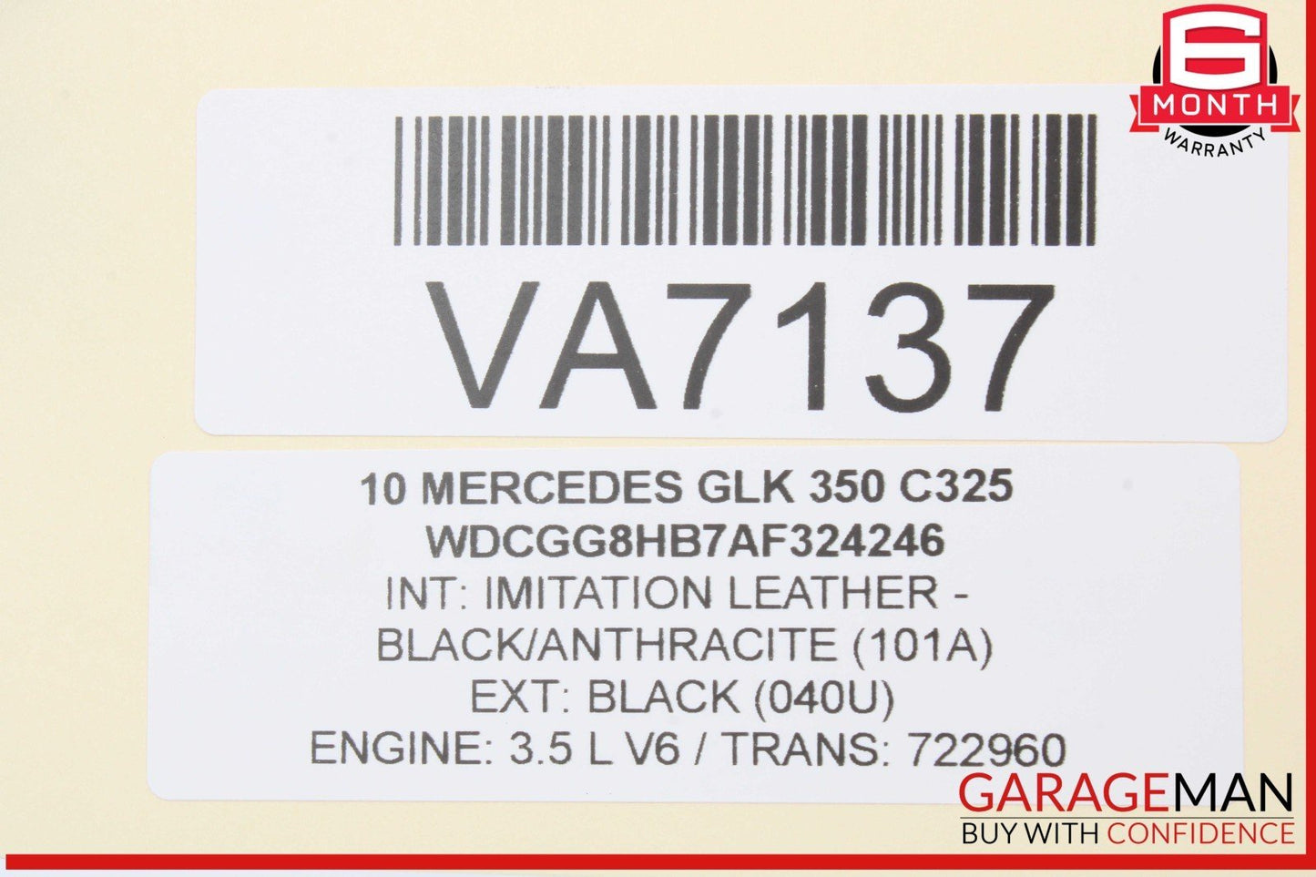 08-18 Mercedes X204 GLK350 C300 Rear Right Side Door Control Module Unit OEM
