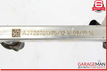 06-11 Mercedes W221 S400 Hybrid Fuel Injection Rail Line w/ Injectors Assembly