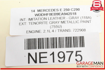 08-17 Mercedes W212 E250 Rear Right or Left Side Suspension Upper Control Arm