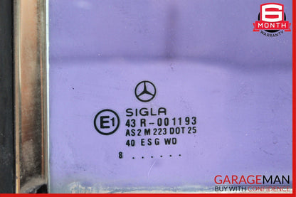 97-04 Mercedes R170 SLK230 SLK320 Rear Left Driver Side Quarter Window Glass OEM