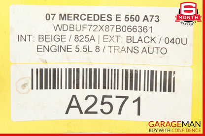 03-09 Mercedes W211 E550 E63 AMG Front Left Driver Side Door Control Module Unit