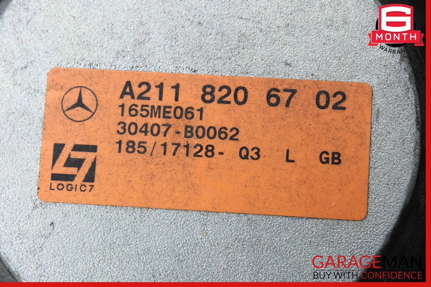 07-09 Mercedes W211 E63 E500 Front Left & Right Door Audio Sound Speaker Set