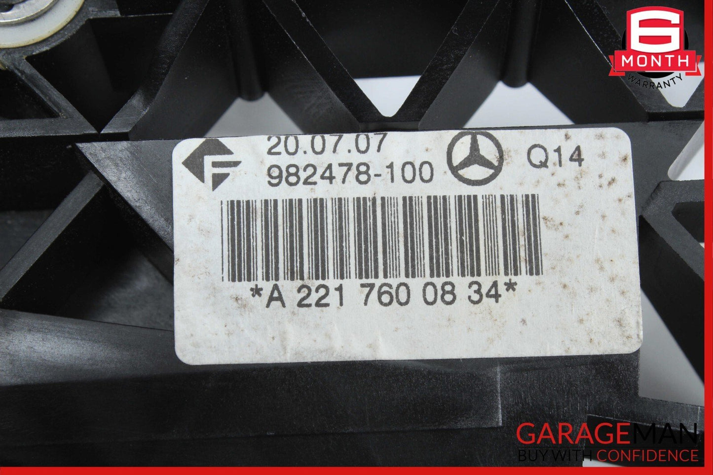 07-13 Mercedes W221 S550 Rear Right Side Exterior Door Handle Keyless Go OEM