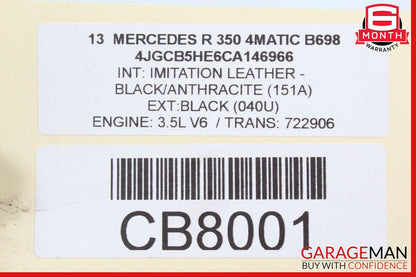 06-13 Mercedes W251 R350 Front Left Headlight Support Bracket w/ Sensor OEM