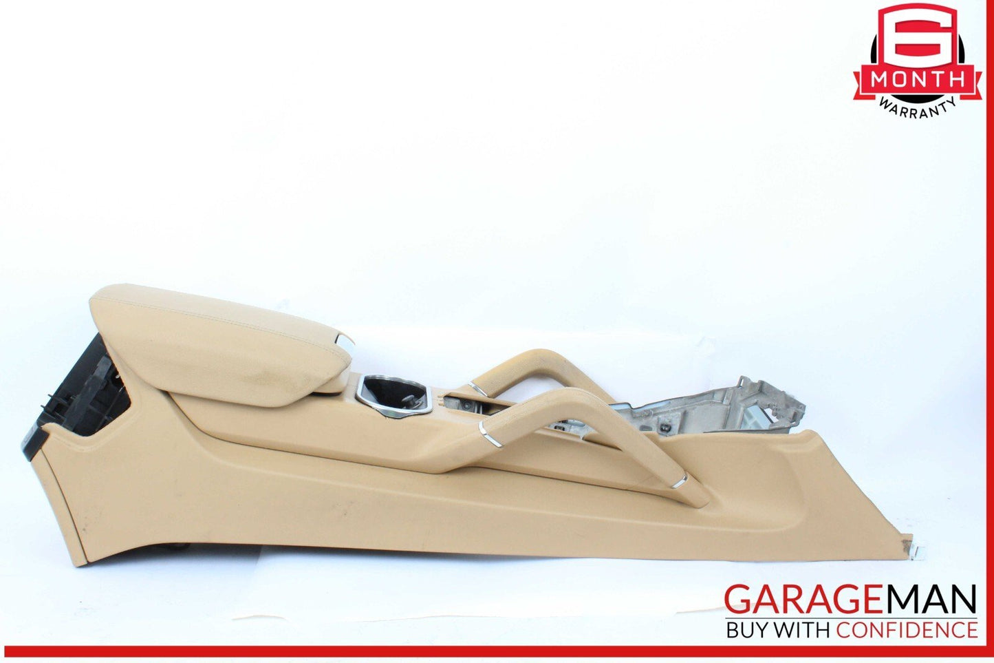 11-18 Porsche Cayenne S 958 Center Console Arm Rest Storage Frame OEM