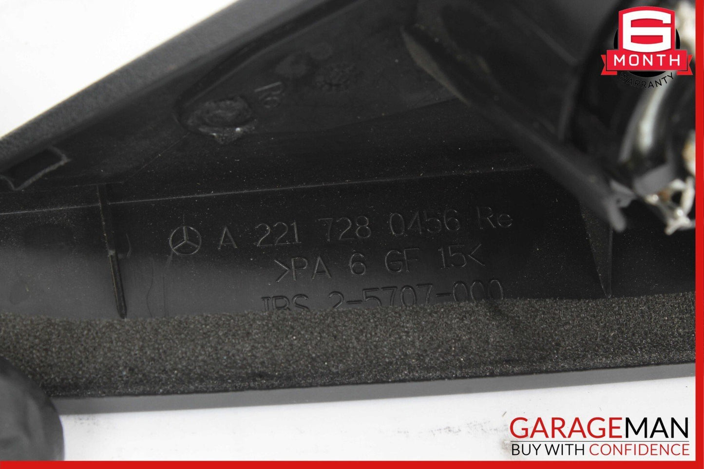 07-13 Mercedes W221 S550 S600 Door Corner Speaker Right Passenger Black OEM